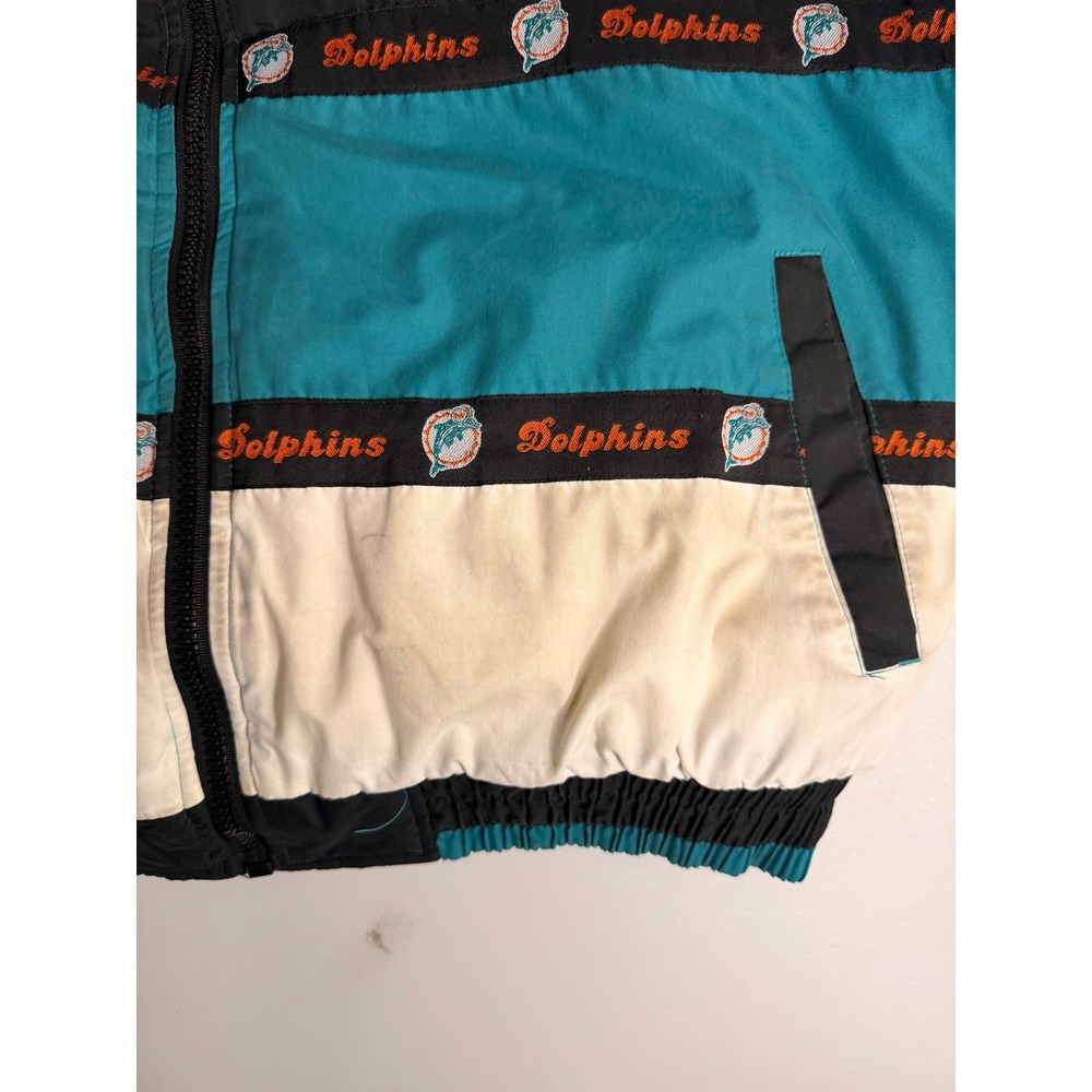 Vintage Miami Dolphins Pro Player NFL Jacket XL - Picture 6 of 7